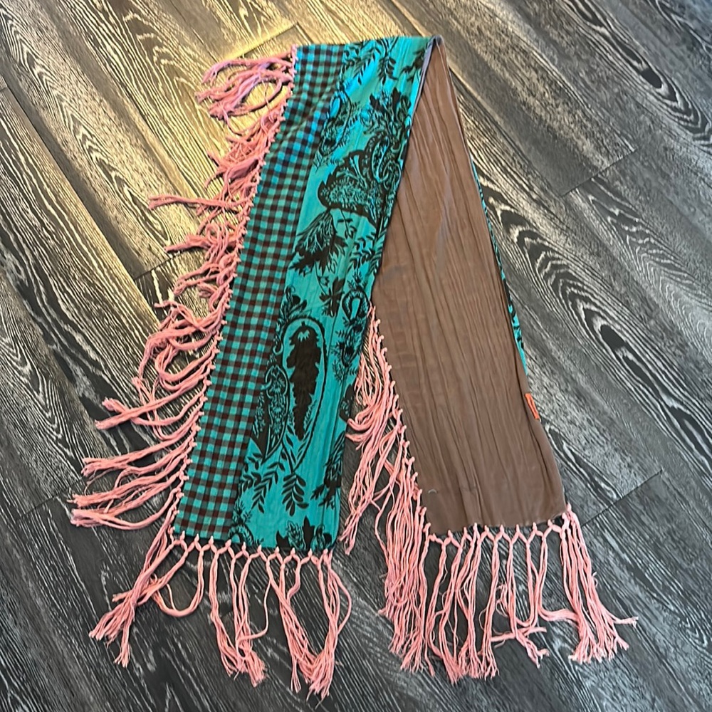 Chan Luu Fringed Scarf